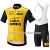 Tenue Maillot + Cuissard à Bretelles 2018 LottoNL-Jumbo N001